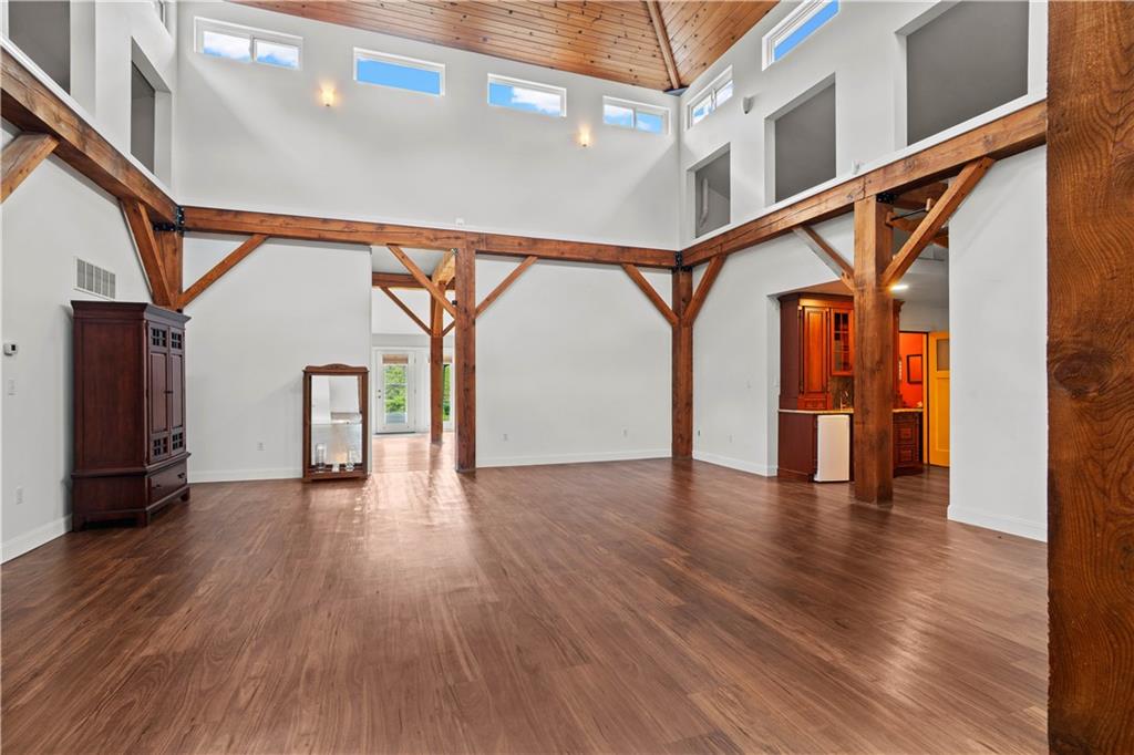 596 Wulfert Road Rochester Mills, PA 15771 - Photo 26 of 49 a view of an entryway with wooden floor stairs