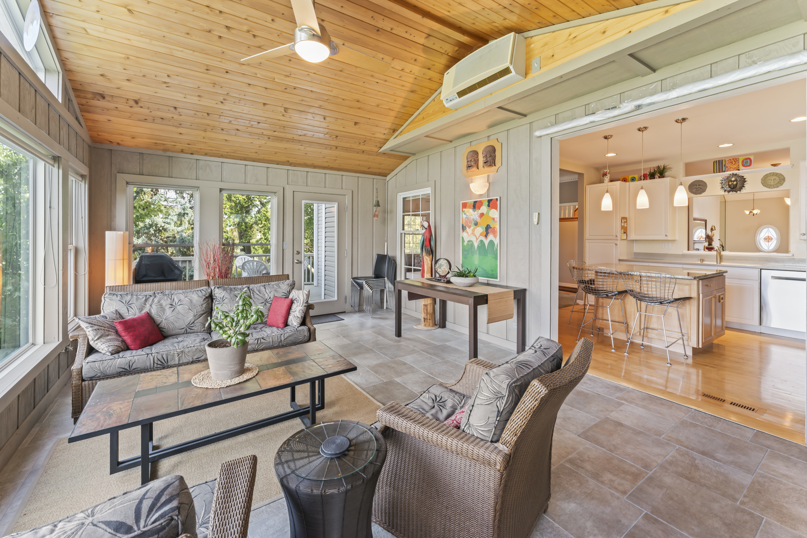 566 West Bridge View Court Palatine, IL 60067 - Photo 14 of 41 a living room with furniture and a large window