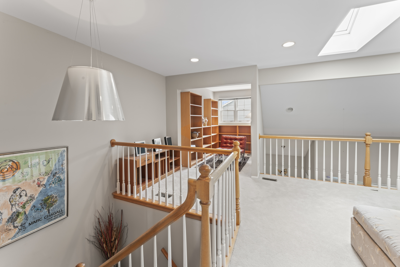 566 West Bridge View Court Palatine, IL 60067 - Photo 18 of 41 a view of a hallway with windows