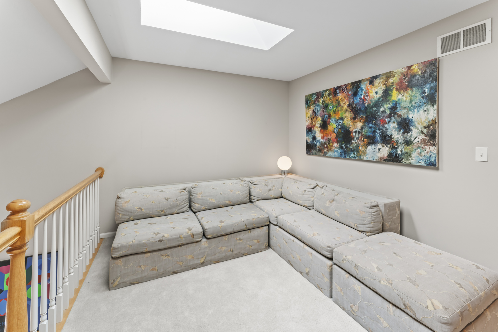 566 West Bridge View Court Palatine, IL 60067 - Photo 20 of 41 a living room with furniture and a large window