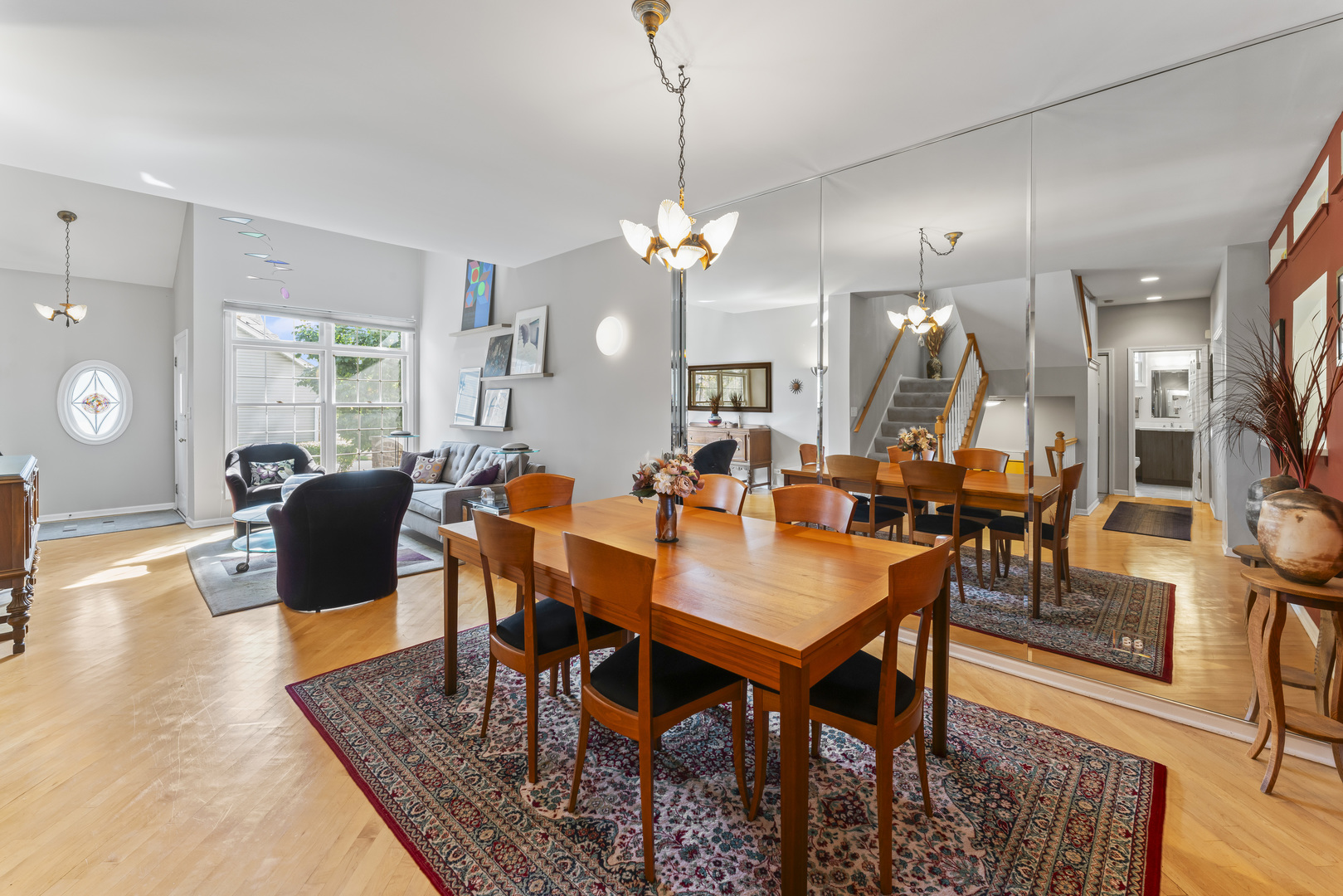 566 West Bridge View Court Palatine, IL 60067 - Photo 6 of 41 a view of a dining room with furniture