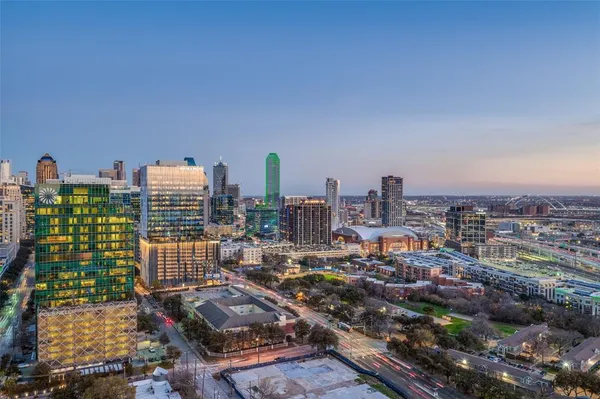 a city view