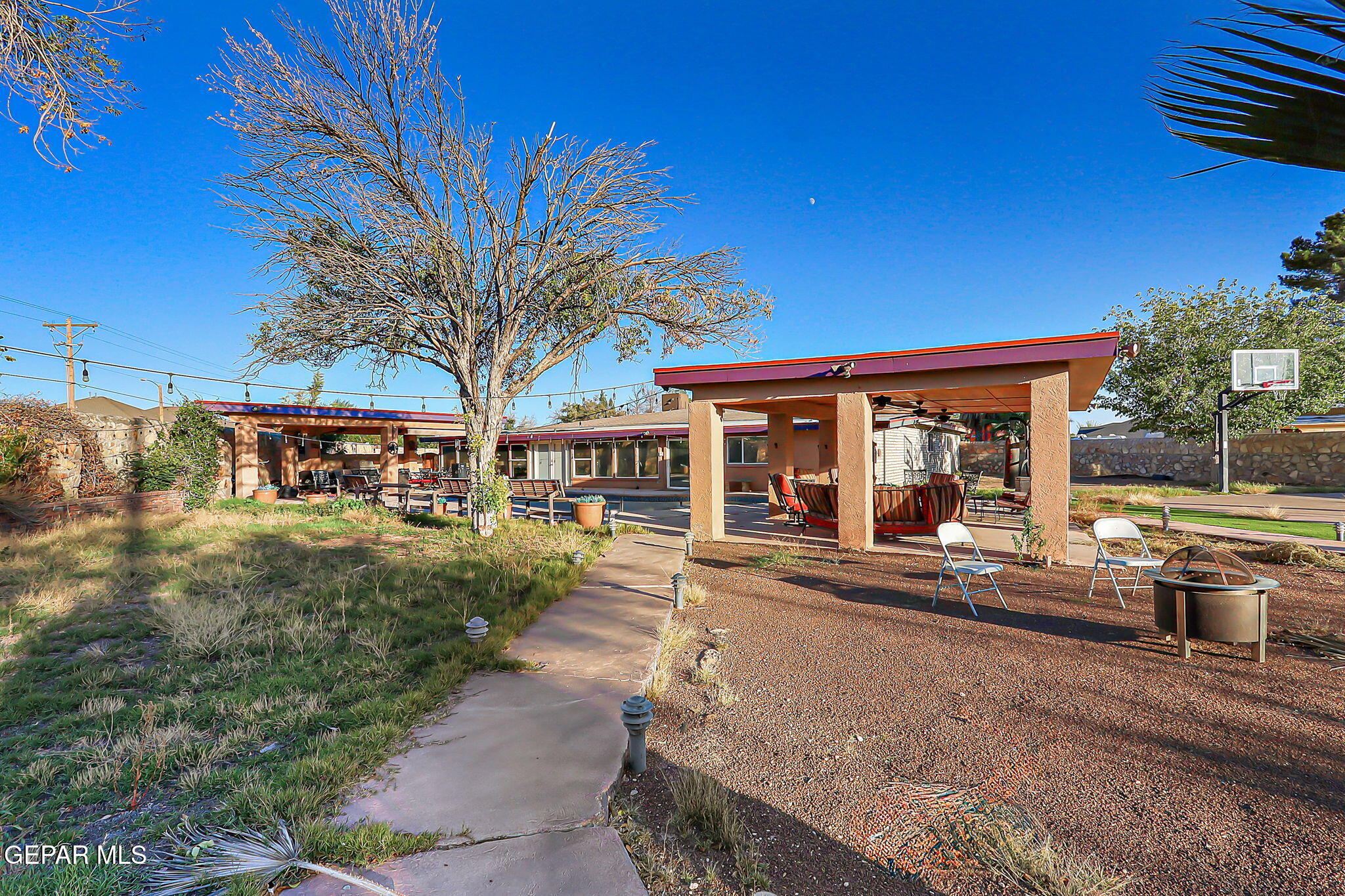 14800 Kingston Road Horizon City, TX 79928 - Photo 64 of 82 side view of 1st pergola