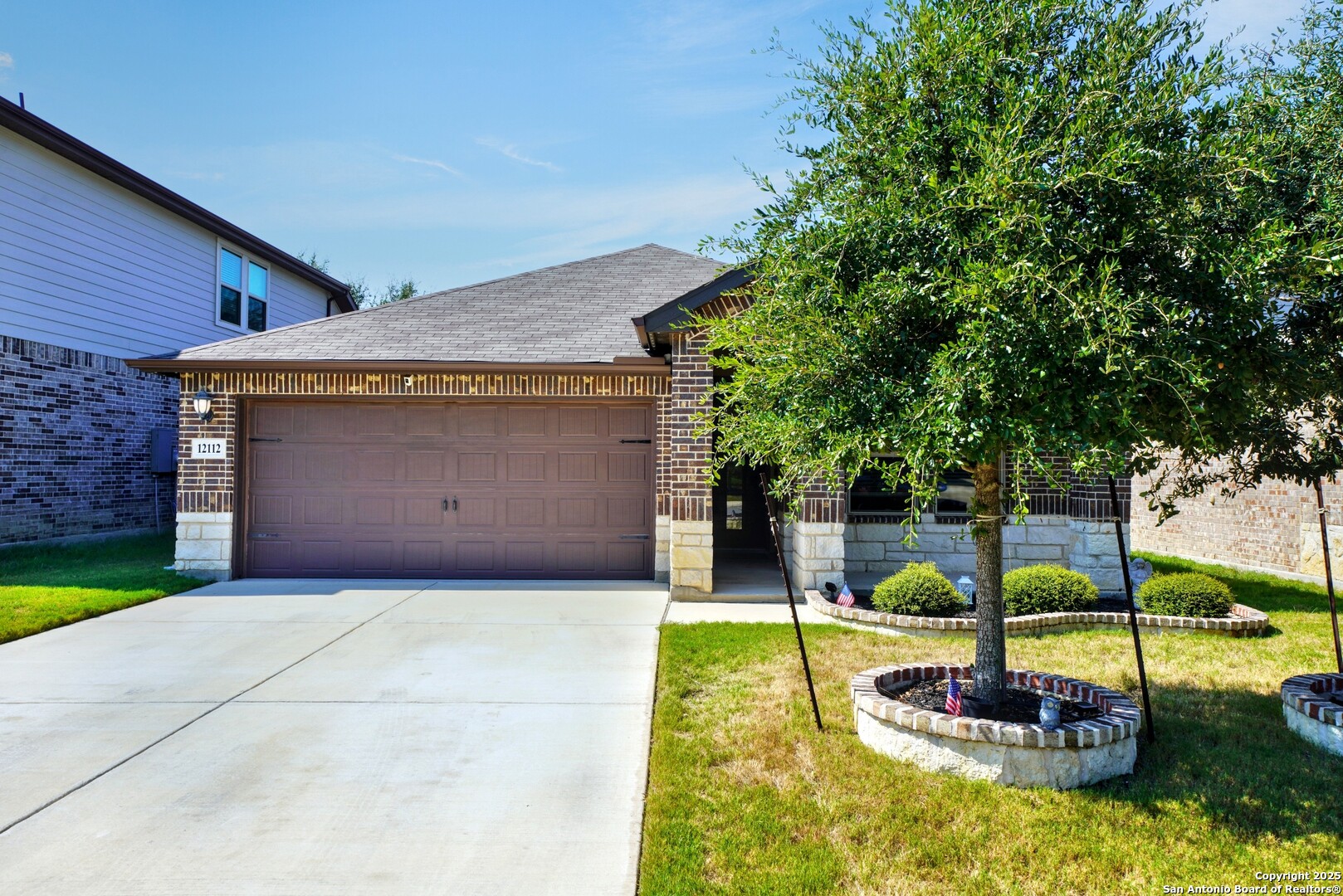 a view of a house with a swimming pool