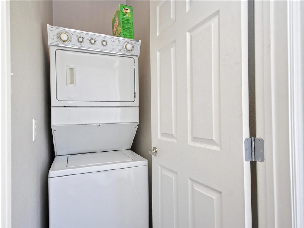 1001 Krenek Tap Road, Unit 2002 College Station, TX 77840 - Photo 10 of 20 a utility room with dryer and washer