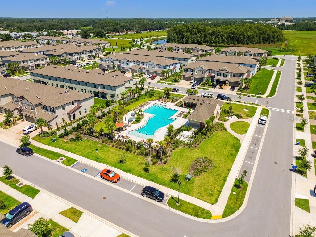 8331 Corner Pine Way New Port Richey, FL 34655 - Photo 40 of 41 an aerial view of a