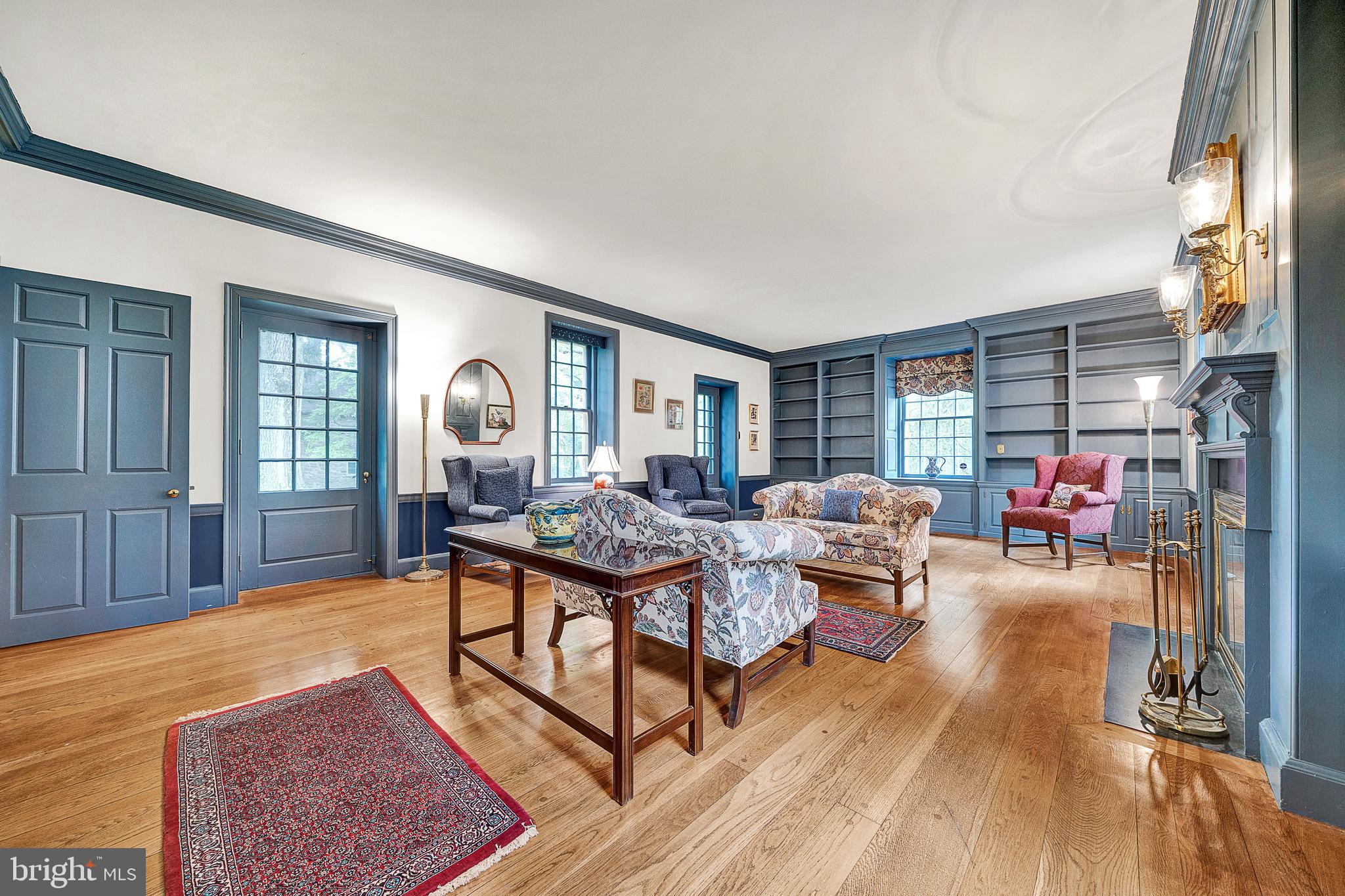 125 East Bells Mill Road Philadelphia, PA 19118 - Photo 22 of 67 Formal Living Room with outside entrance