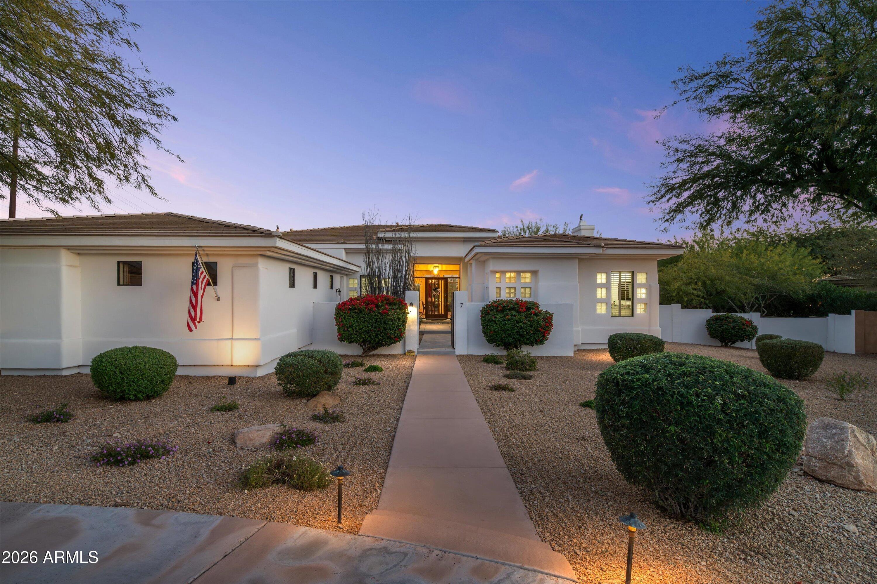 10800 East Cactus Road, Unit 7 Scottsdale, AZ 85259 - Photo 1 of 118 006-Front Twilight View