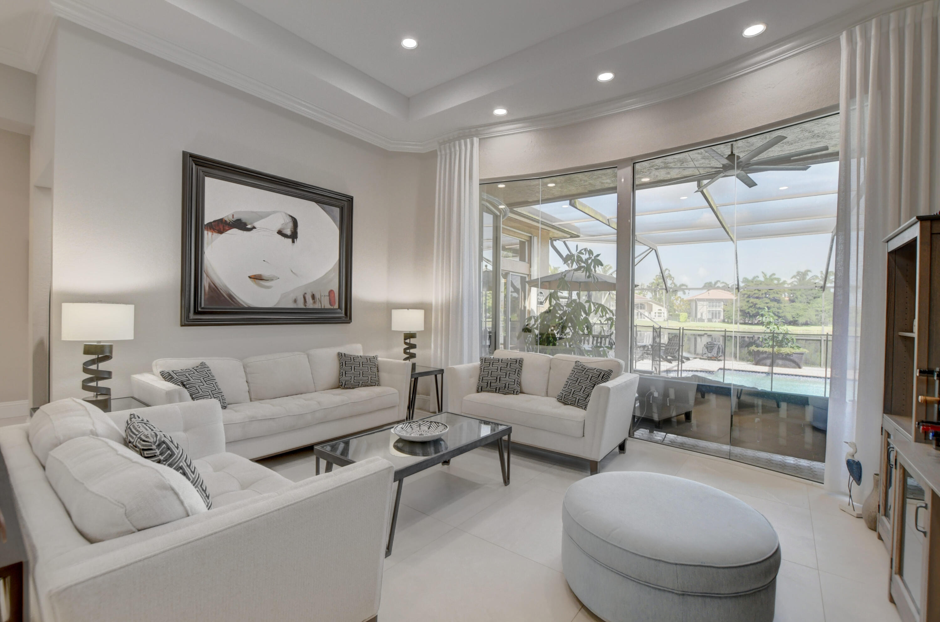 19211 North Creekshore Court Boca Raton, FL 33498 - Photo 16 of 83 Living Room walking into Home