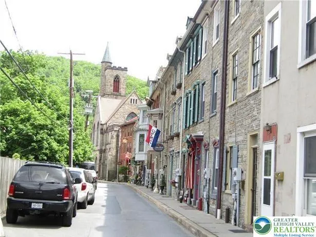 a view of a car park in front of a building