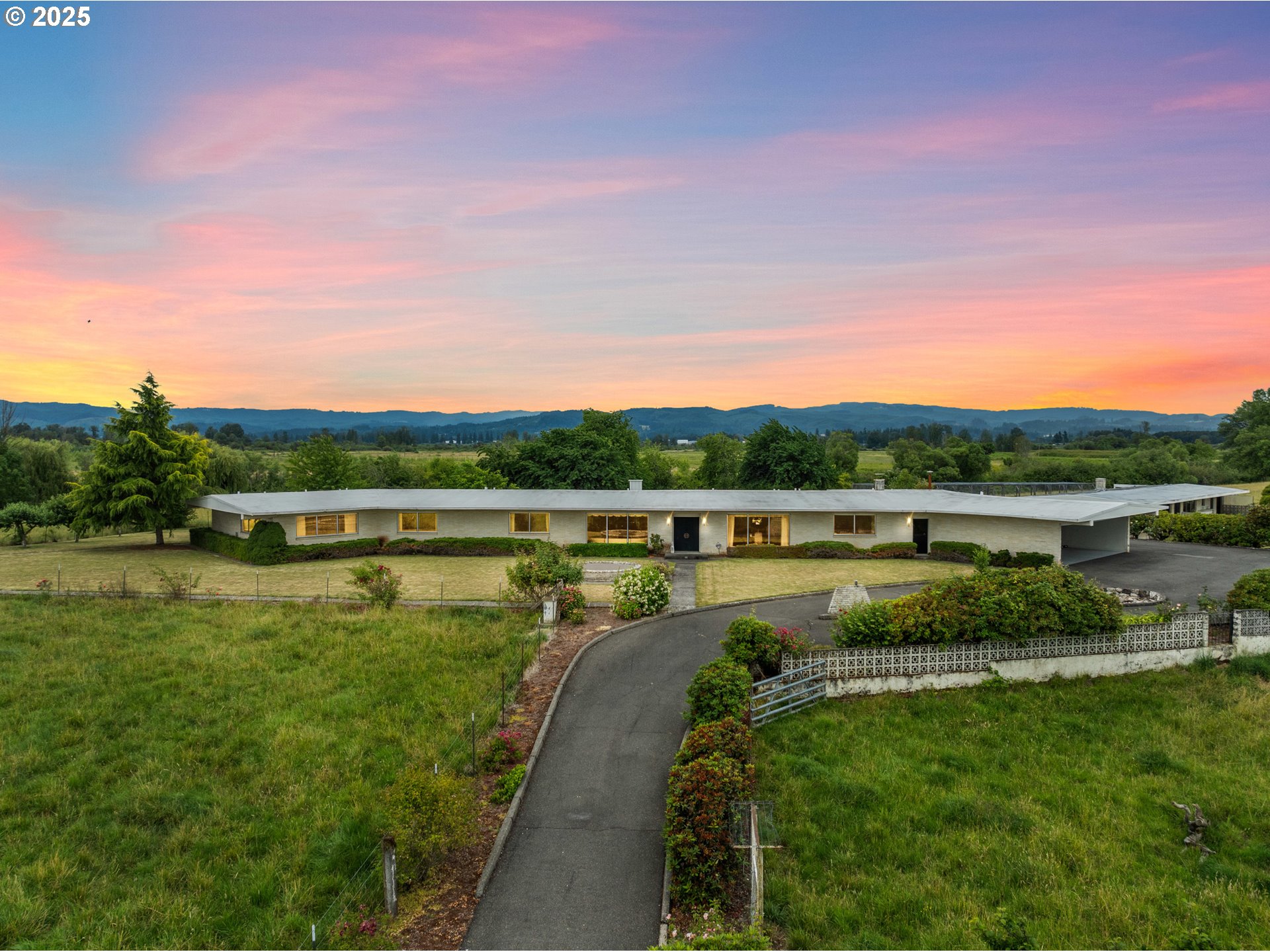 53767 East Honeyman Road Scappoose, OR 97056 - Photo 1 of 46 a view of a lake with outdoor space