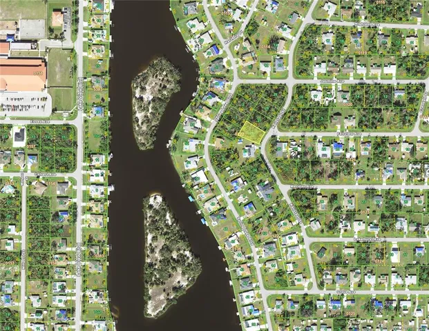 a aerial view of a house