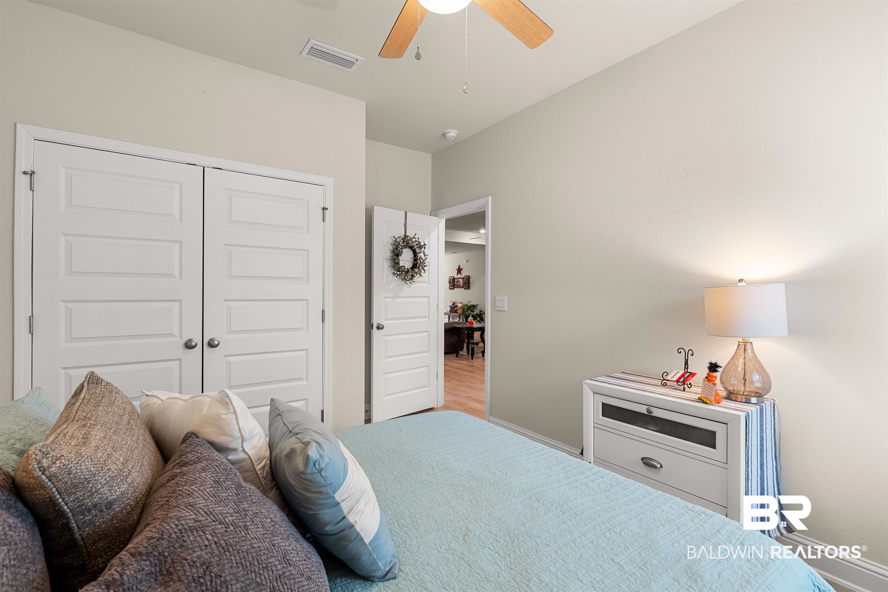 1857 Carly Street Foley, AL 36535 - Photo 30 of 42 Bedroom featuring a closet and ceiling fan