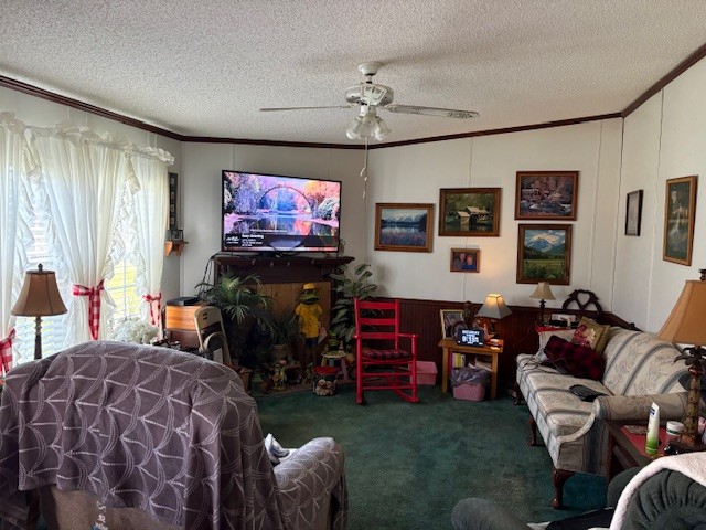 954 Old Belfast Road Lewisburg, TN 37091 - Photo 2 of 5 a living room with furniture a flat screen tv and a fireplace