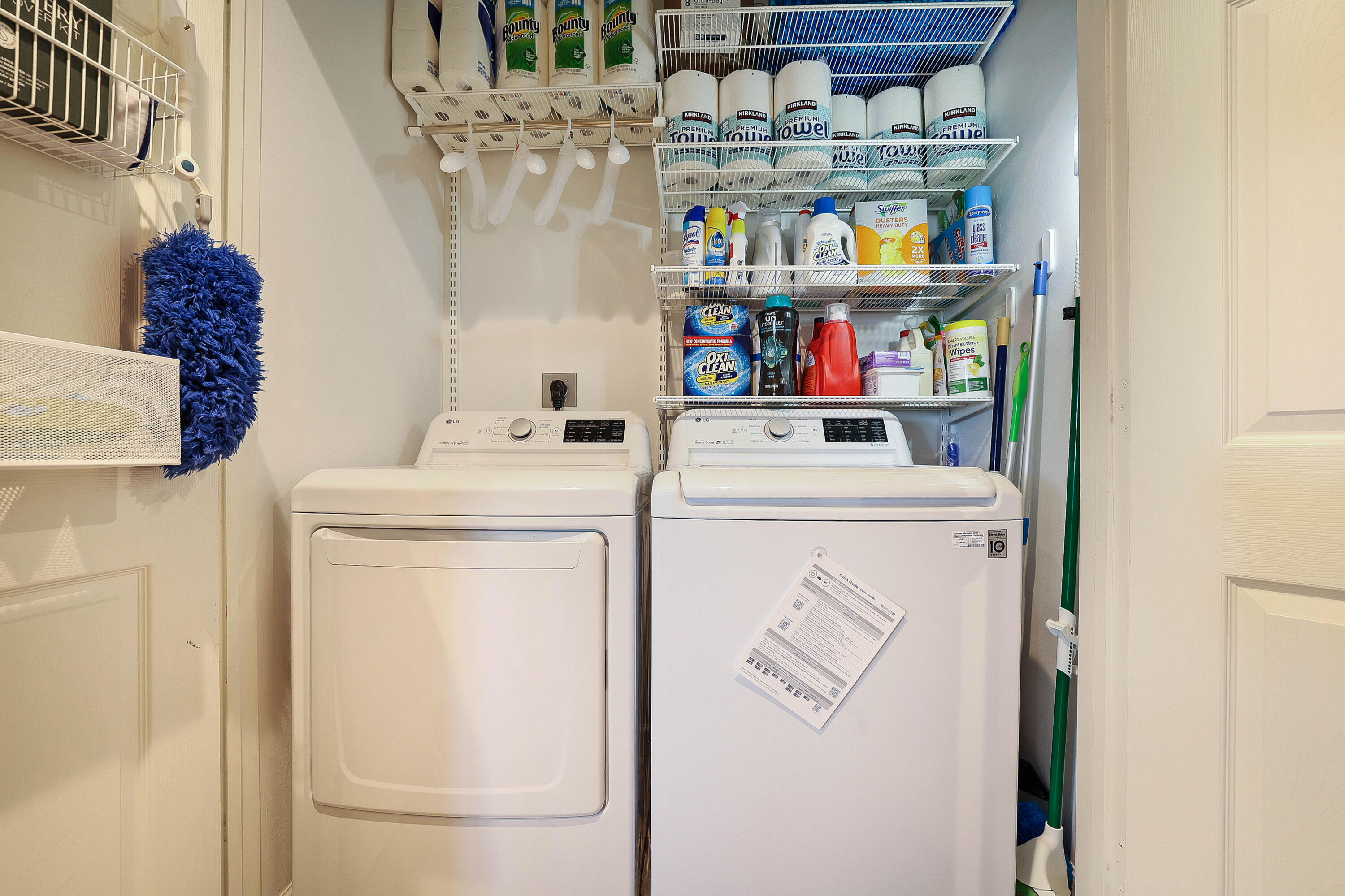 810 Juno Ocean Walk, Unit 401B Juno Beach, FL 33408 - Photo 42 of 57 a utility room with dryer and washer