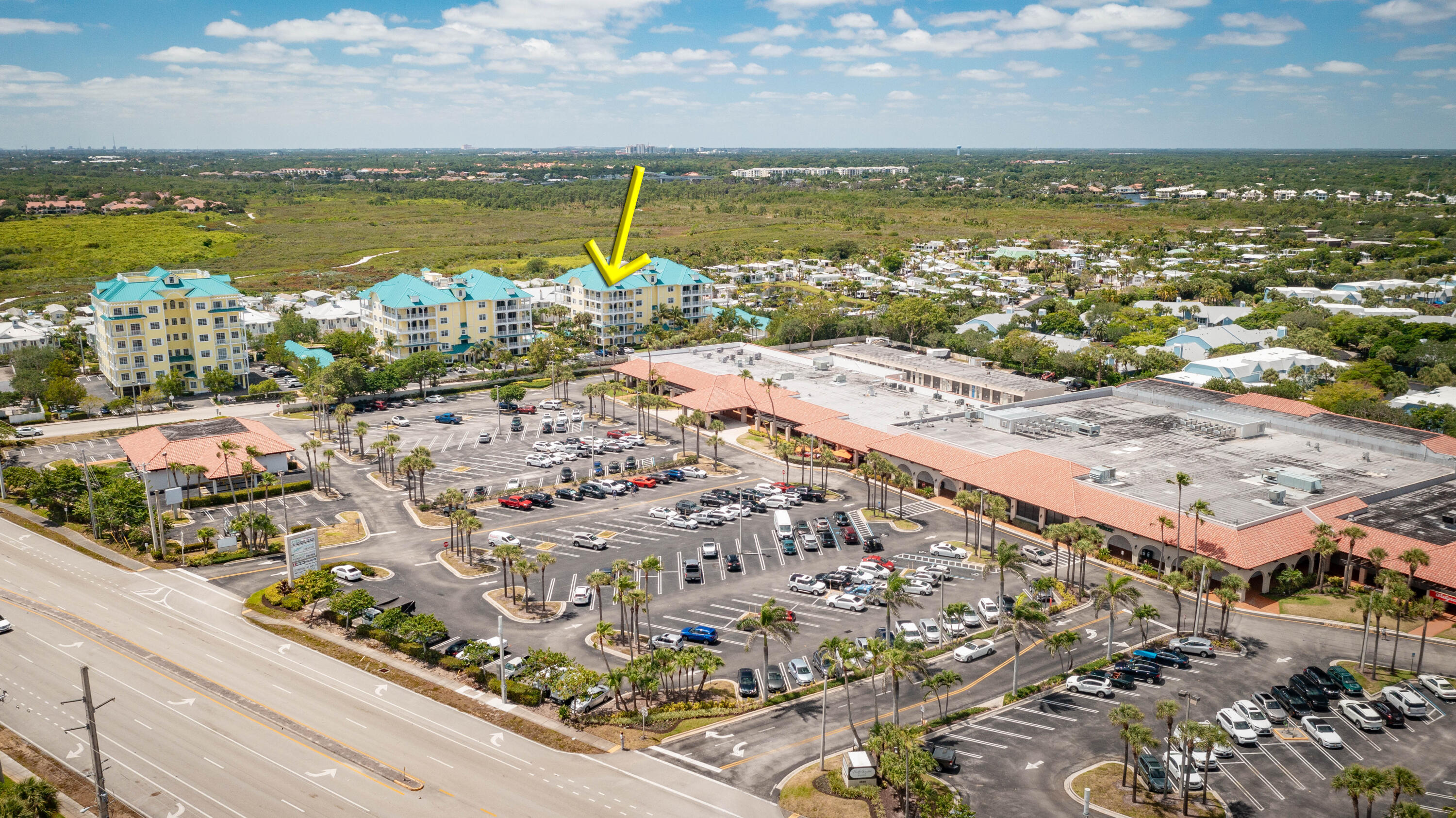 810 Juno Ocean Walk, Unit 401B Juno Beach, FL 33408 - Photo 51 of 57 a view of a city with an ocean view