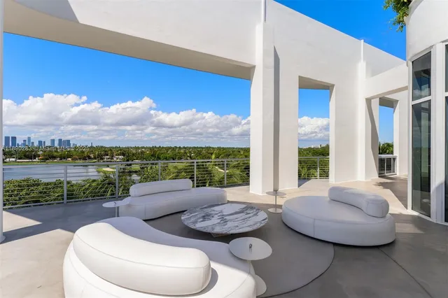 a view of a living room and a couch