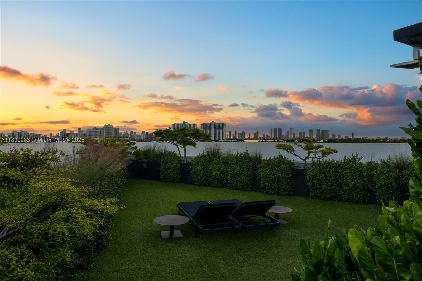 2001 Meridian Avenue, Unit PH01 Miami Beach, FL 33139 - Photo 46 of 63 a view of a couches in a garden