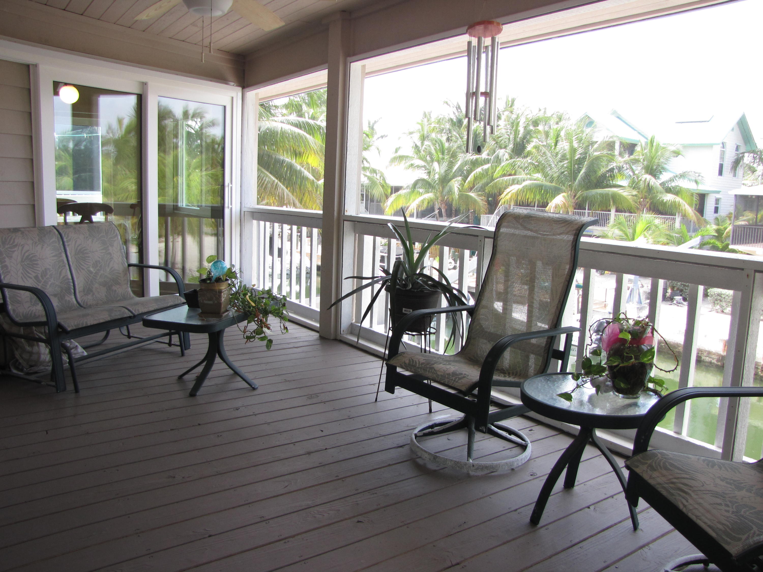 28571 Maracaibo Road Summerland Key, FL 33042 - Photo 6 of 35 screened porch