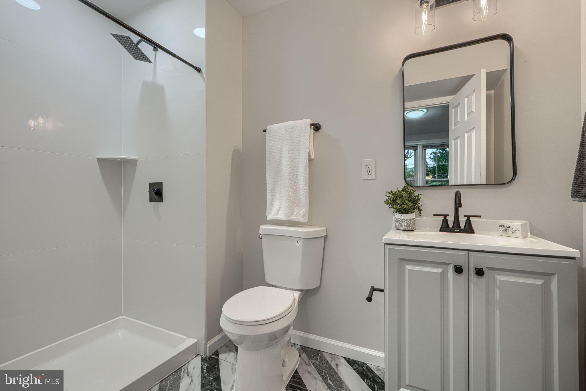 143 Rigdon Road Aberdeen, MD 21001 - Photo 27 of 57 Sleek modern bathroom retreat.