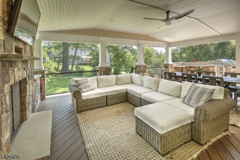 40 Sunnybrook Road Bernards, NJ 07920 - Photo 25 of 30 a living room with furniture and a floor to ceiling window