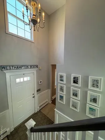 walk in closet with window