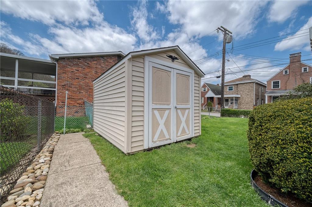 21 Spring Street Etna, PA 15223 - Photo 24 of 27 a view of a small house with wooden fence