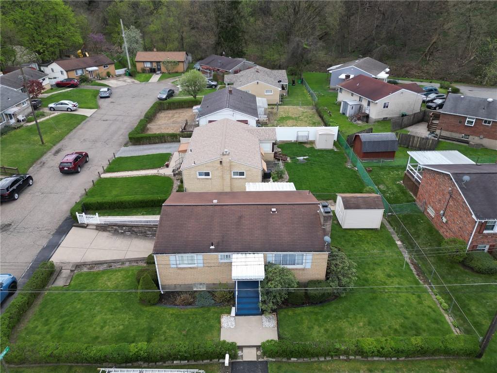 21 Spring Street Etna, PA 15223 - Photo 4 of 27 an aerial view of a house with a garden