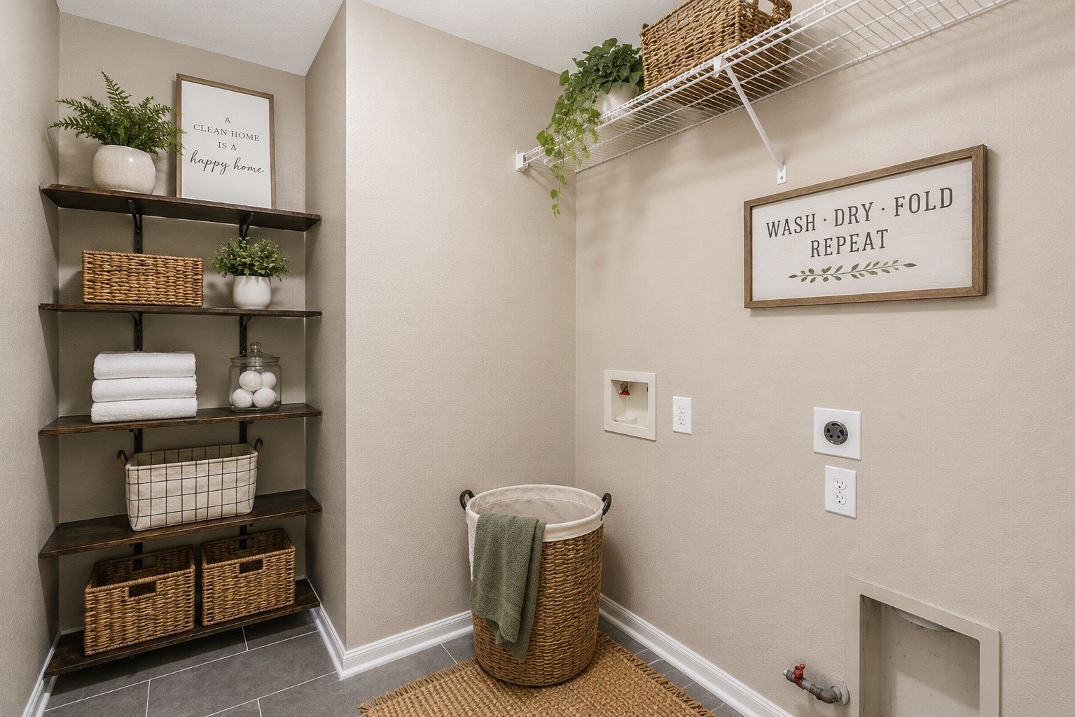 21314 Misty Brook Bend Lane Spring, TX 77379 - Photo 26 of 27 Virtual staging- Spacious indoor laundry room