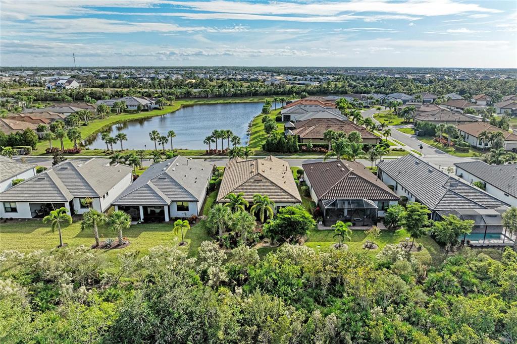 17631 Colebrook Circle Lakewood Ranch, FL 34202 - Photo 66 of 85 an aerial view of house with outdoor space