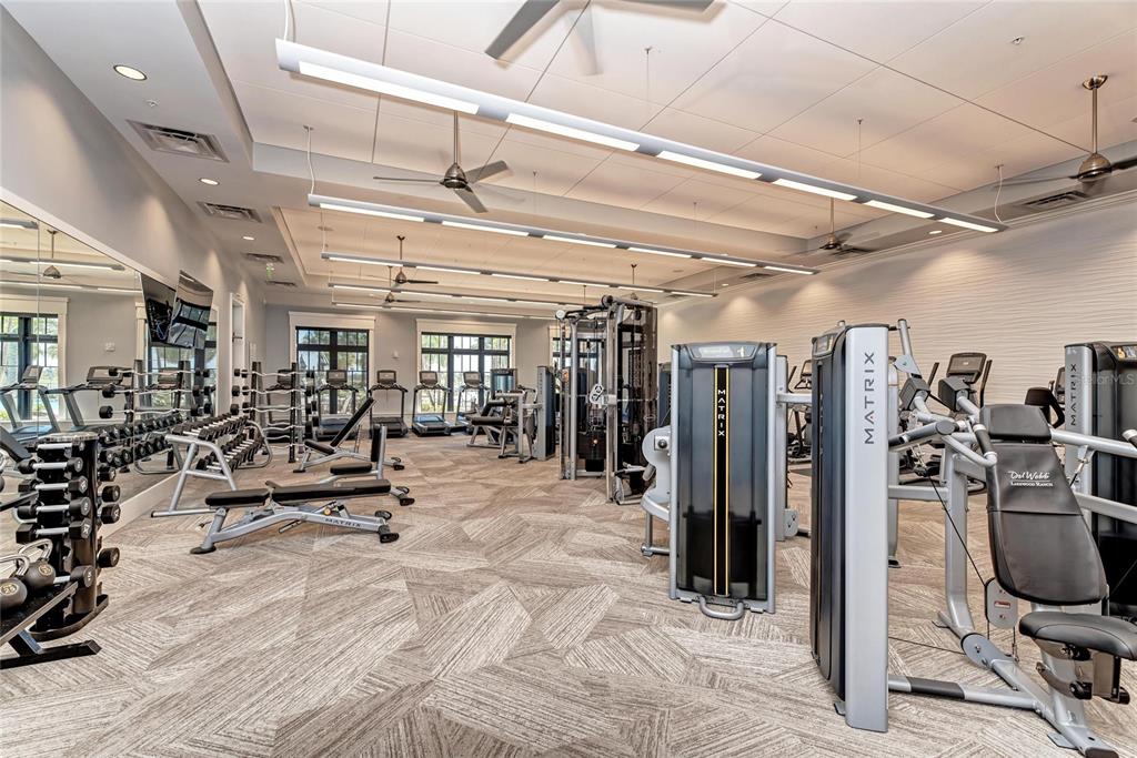 17631 Colebrook Circle Lakewood Ranch, FL 34202 - Photo 77 of 85 a view of a room with gym equipment