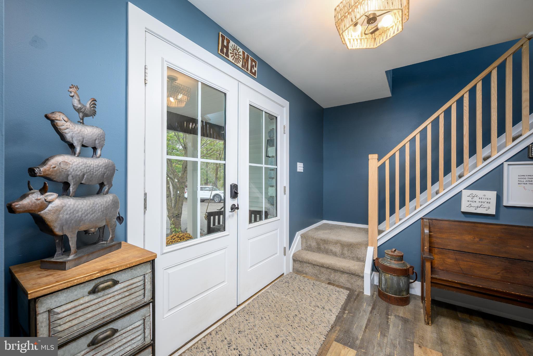 453 Stage Road Little Egg Harbor, NJ 08087 - Photo 15 of 54 Charming entryway with rustic accents.