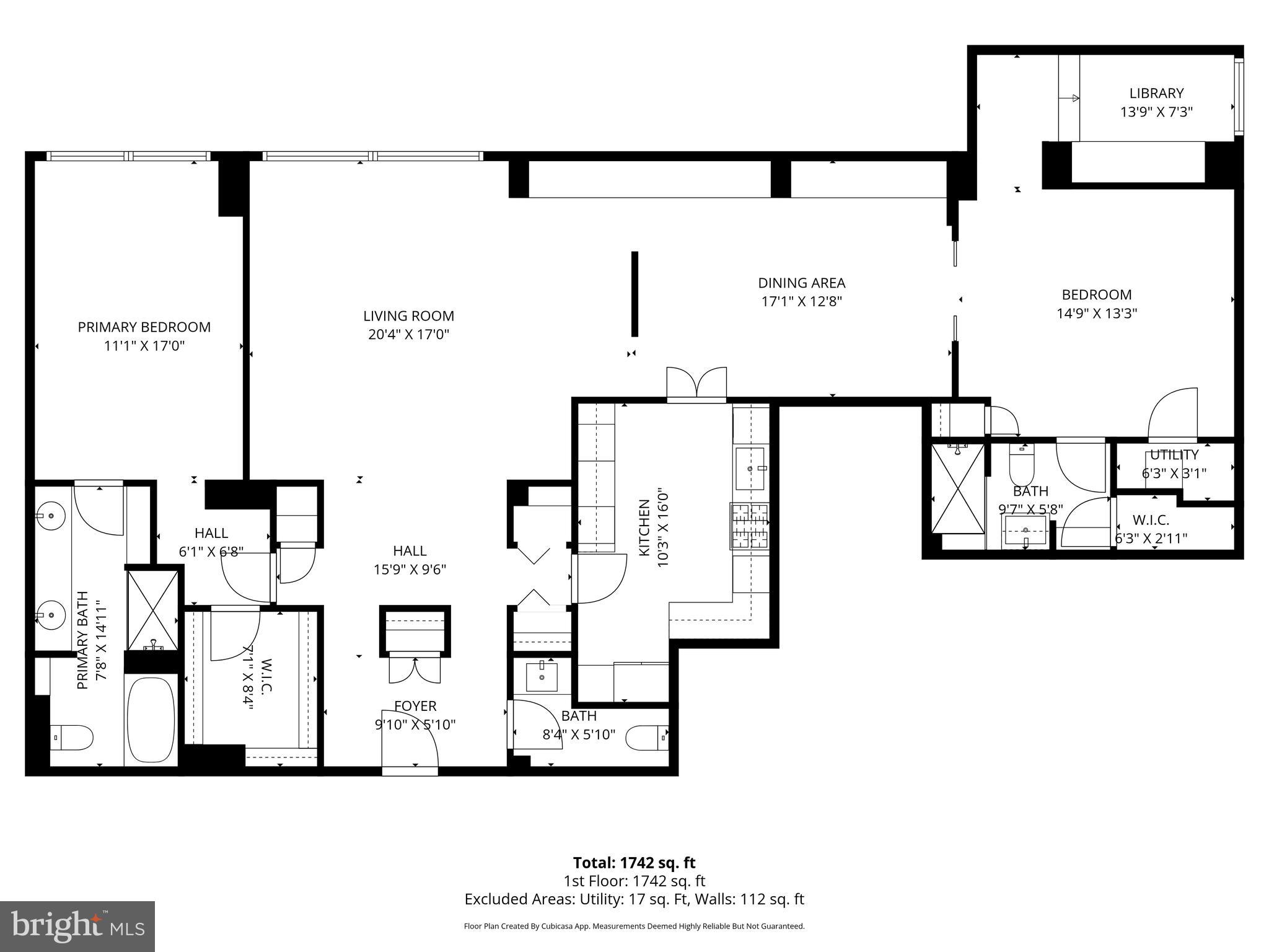 4100 Cathedral Avenue Northwest, Unit 615 Washington, DC 20016 - Photo 48 of 48 Floor Plan