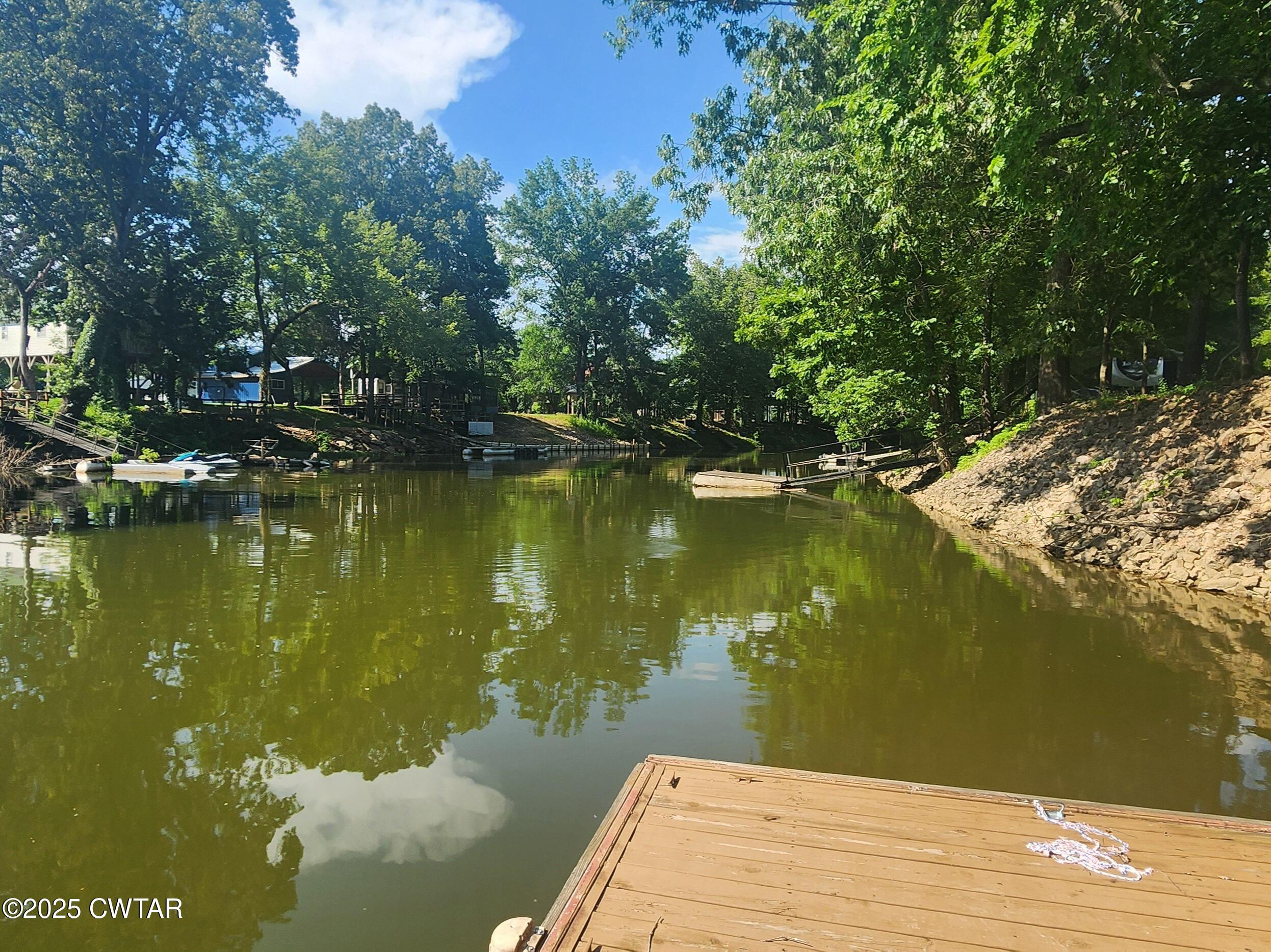 407 Pevahouse Camp Lane Decaturville, TN 38329 - Photo 37 of 44 right view from dock