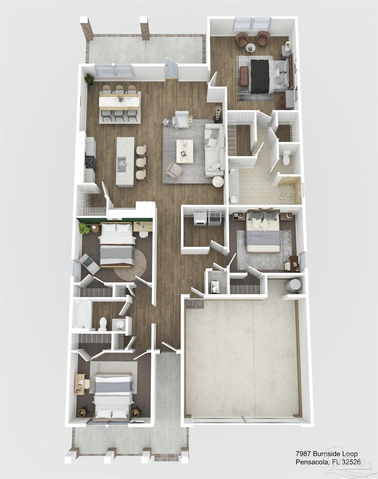 7987 Burnside Loop Pensacola, FL 32526 - Photo 4 of 39