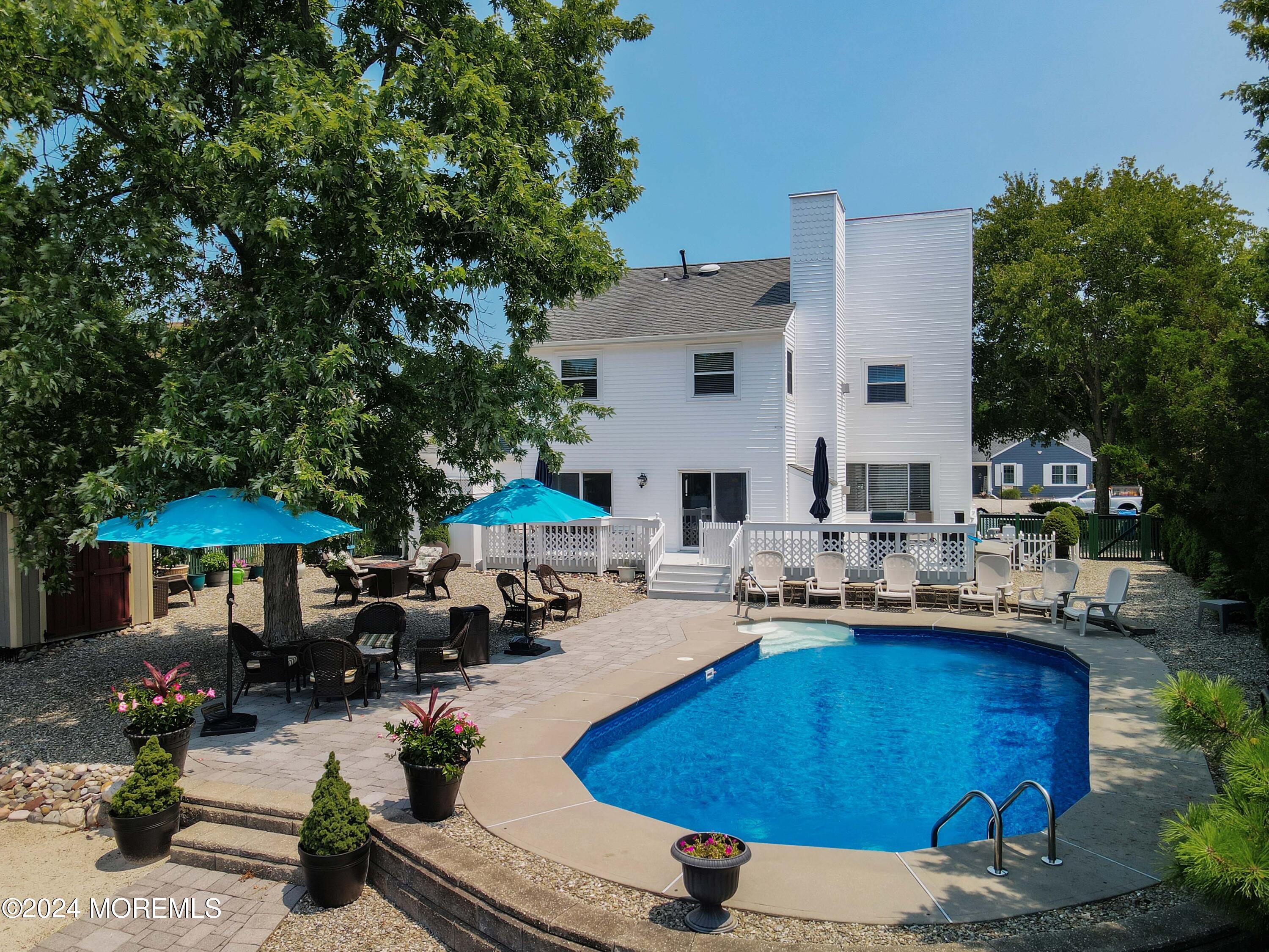 276 Jennings Road Manahawkin, NJ 08050 - Photo 21 of 28 Heated Saltwater Pool