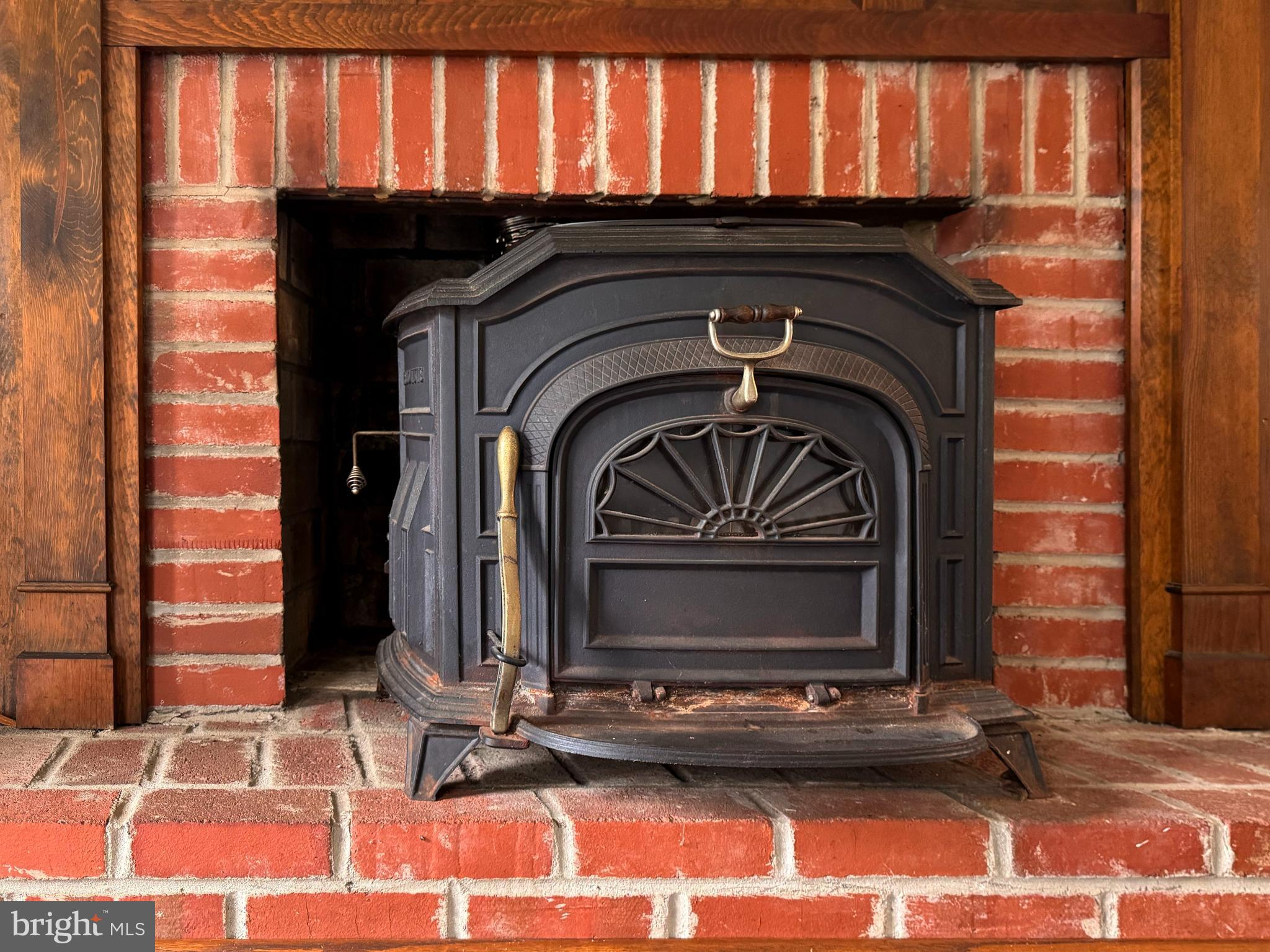 1228 Clyde Road Warminster, PA 18974 - Photo 4 of 19 a view of fireplace and utility room