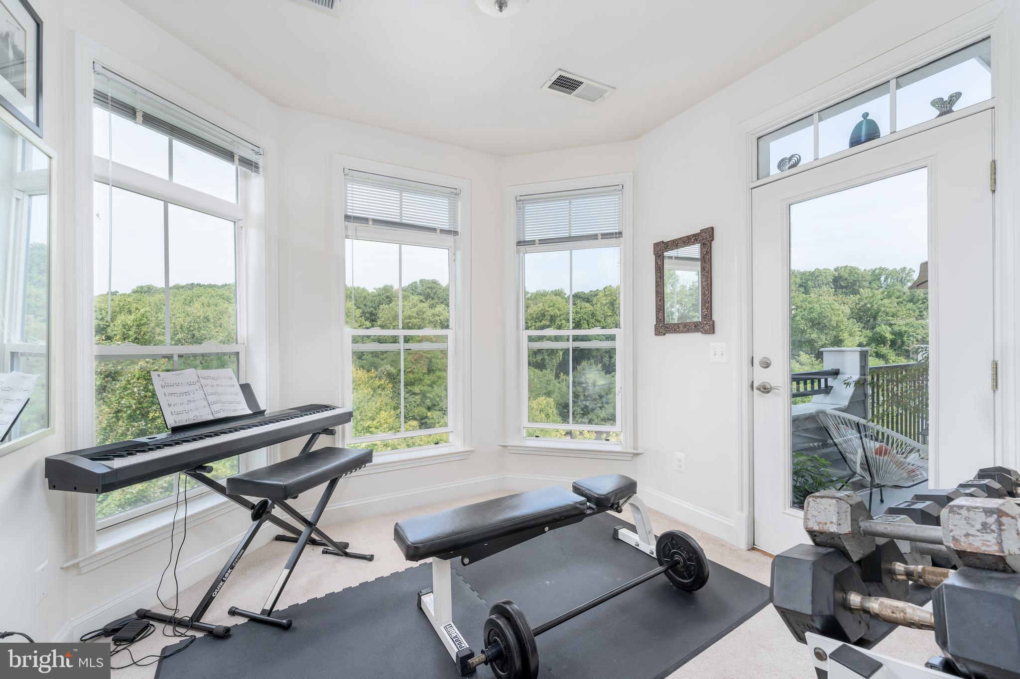 3100 Stone Cliff Drive, Unit 312 Baltimore, MD 21209 - Photo 18 of 29 Sunroom Off of Bedroom 1