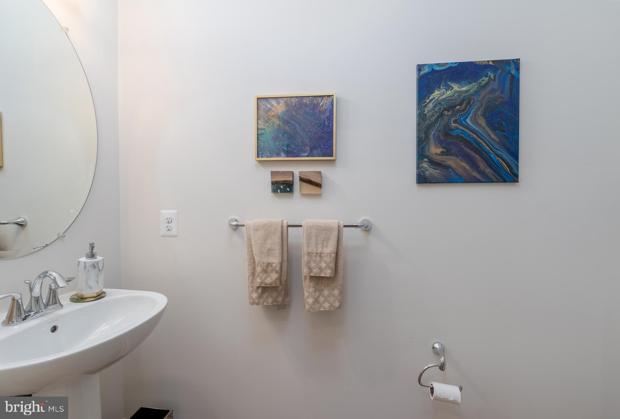 3100 Stone Cliff Drive, Unit 312 Baltimore, MD 21209 - Photo 10 of 29 Half Bath Off of Foyer