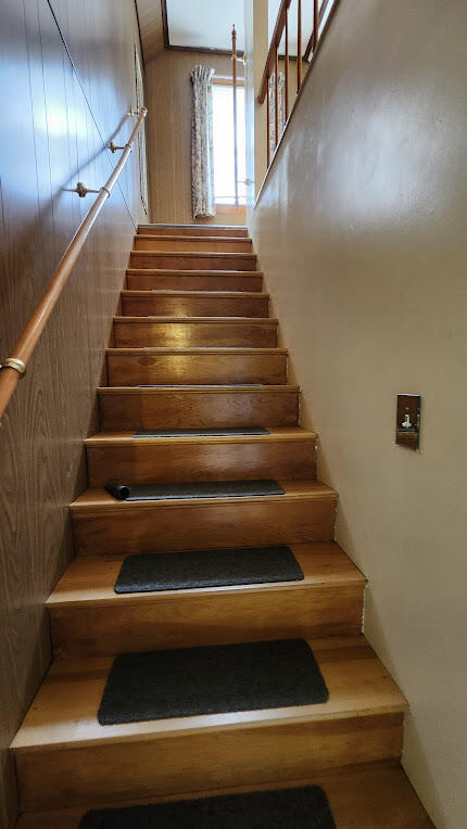 177 Ohio Street Millinocket, ME 04462 - Photo 16 of 26 stairway to 2nd fl