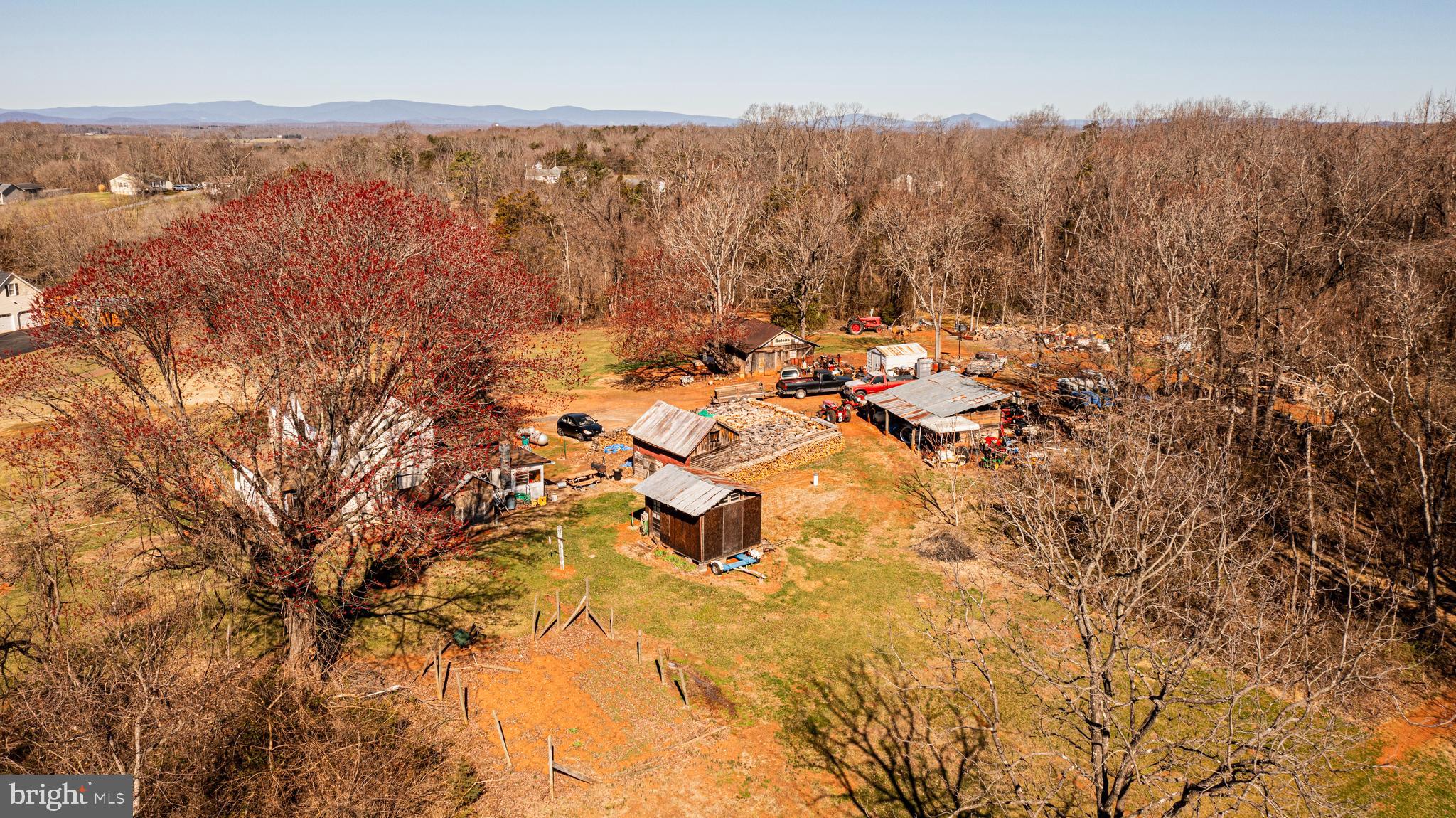 8158 Botha Road Warrenton, VA 20186 - Photo 10 of 30 a view of outdoor space and mountain view