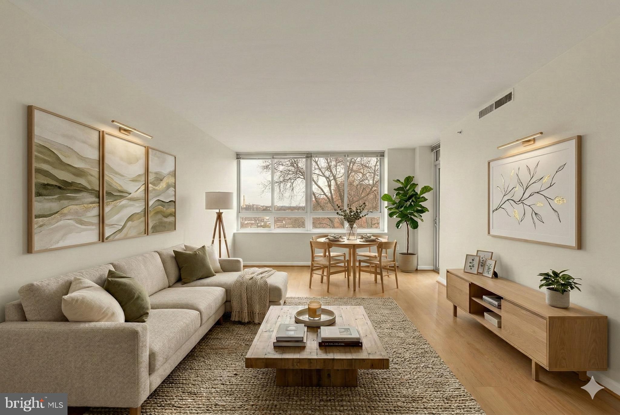 355 I Street Southwest, Unit 621 Washington, DC 20024 - Photo 3 of 34 Living Room