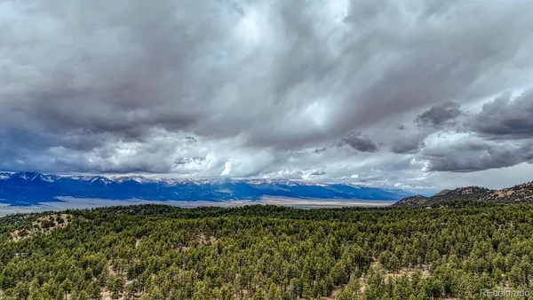 a view of an ocean from a yard