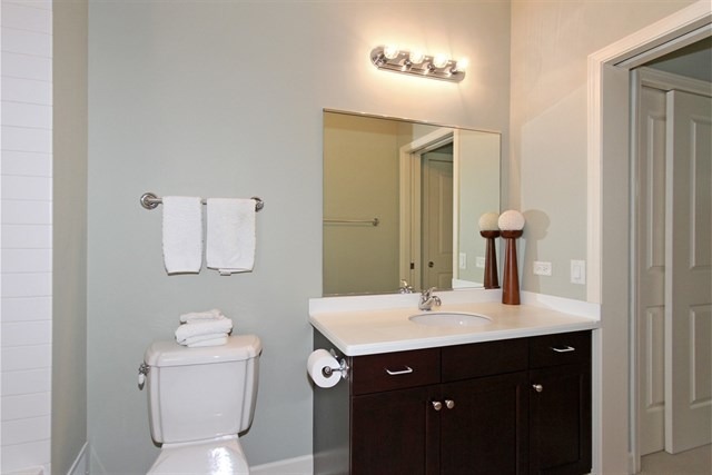 151 West Wing Street, Unit 610 Arlington Heights, IL 60005 - Photo 18 of 21 a bathroom with a sink and a mirror