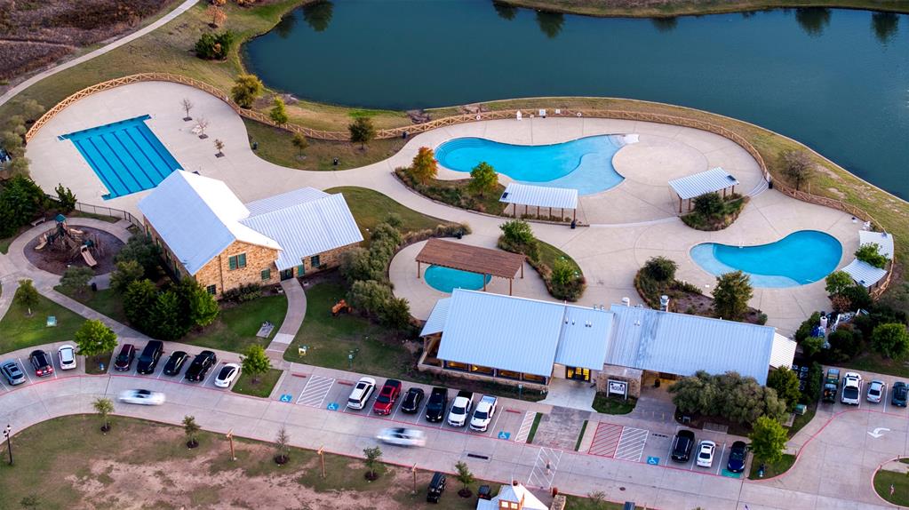 416 Allbright Road Celina, TX 75009 - Photo 39 of 40 an aerial view of a house bedroom and swimming pool