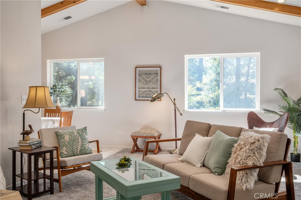 5245 Headwaters Road Forest Ranch, CA 95942 - Photo 14 of 47 a living room with furniture and next to a window