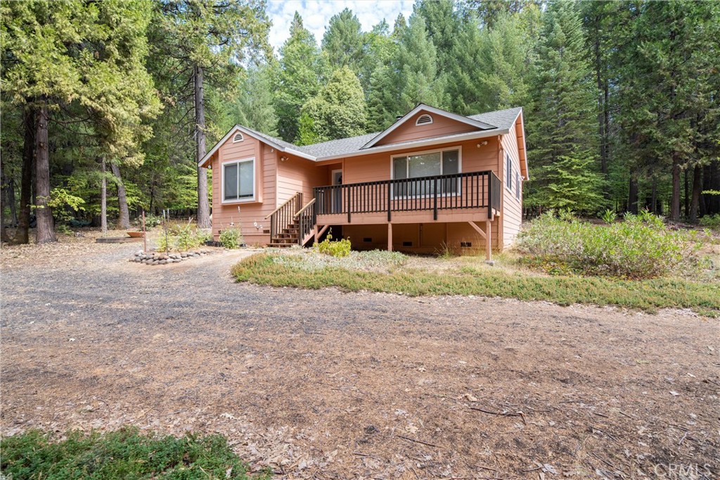 5245 Headwaters Road Forest Ranch, CA 95942 - Photo 31 of 47 a front view of a house with garden