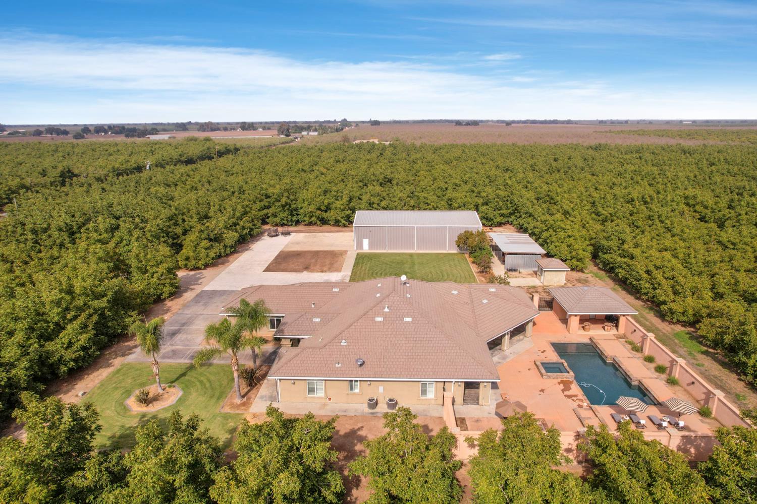 7306 Van Allen Road Stockton, CA 95215 - Photo 4 of 87 an aerial view of a house with a garden