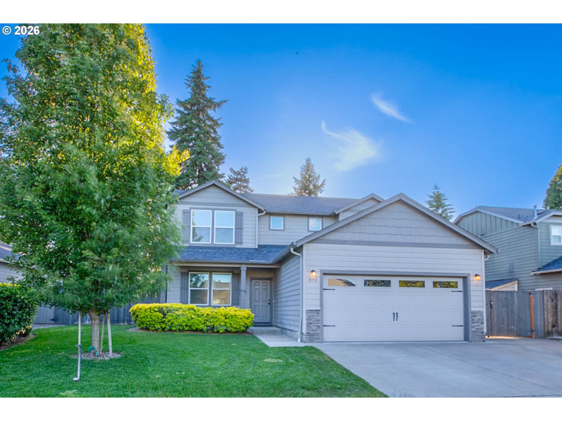 2952 Shelby Way Eugene, OR 97404 - Photo 1 of 25 a view of a yard in front of a house