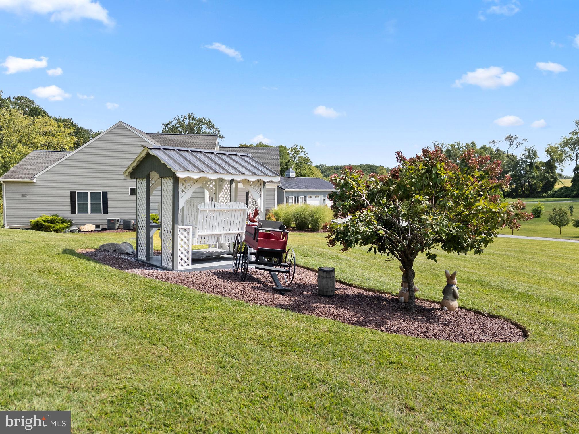 308 Rockspring Church Road Forest Hill, MD 21050 - Photo 72 of 79 Accented landscape area beside house